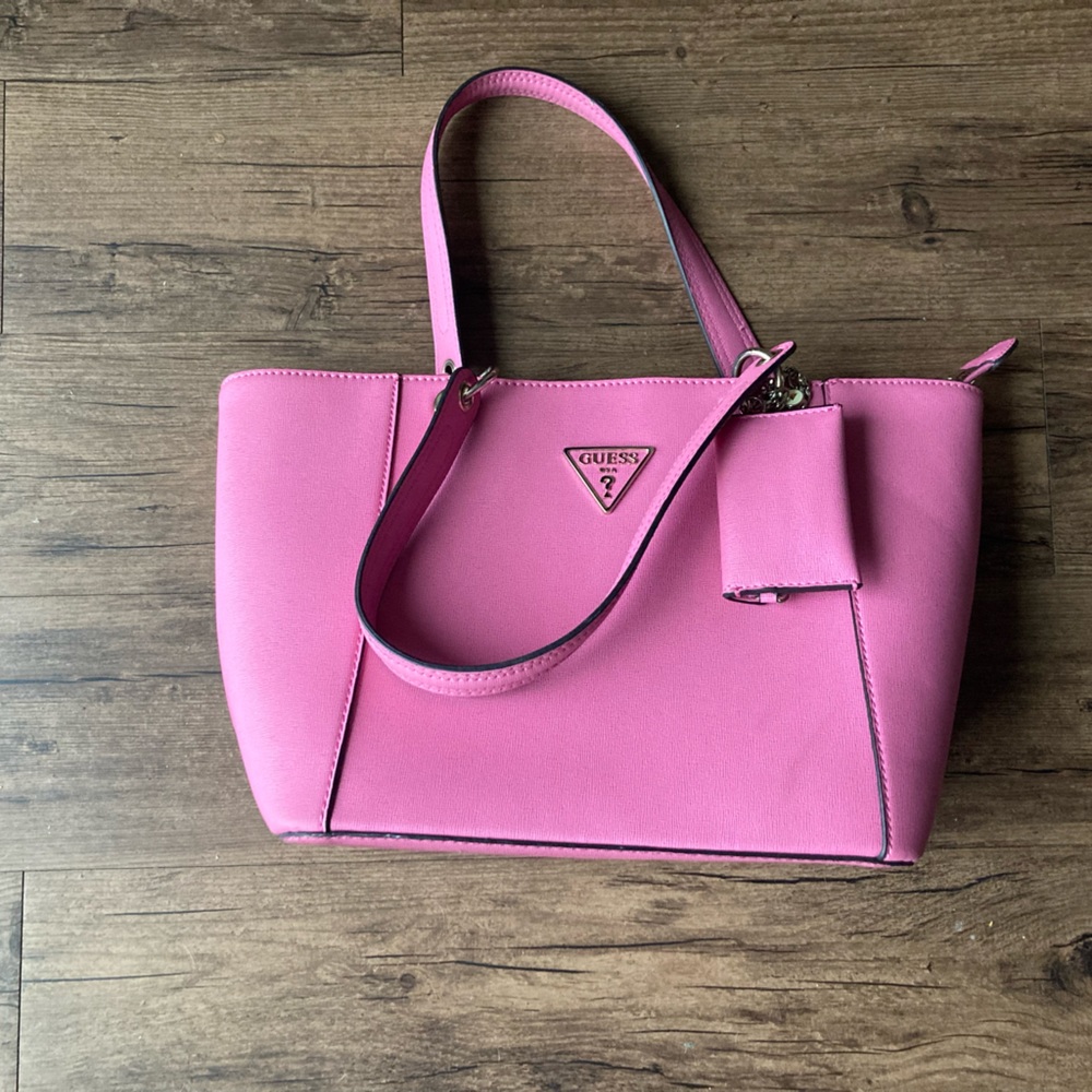 Guess pink purse